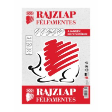 ICO Süni: A4-es félfamentes rajzlap iratgyűjtőben - 20 db (7510044002) (7510044002) rajzlap