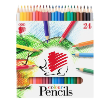 ICO Süni hatszögletű színes ceruza készlet 24 szín (7140083002) (7140083002) színes ceruza