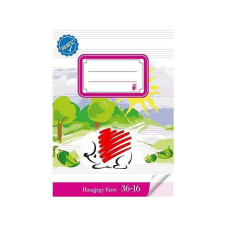 ICO : SÜNI sulikész bekötött hangjegy füzet A/5 36-16 füzet