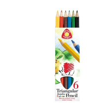 ICO "Süni" színes ceruza készlet 6 különböző szín (7140133001) (7140133001) színes ceruza