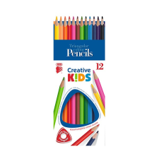 ICO Színes ceruza ico creative kids háromszögletű 12 db/készlet 7140148002 színes ceruza
