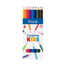 ICO Színes ceruza ico creative kids hatszögletű 12 darabos 7140144002 színes ceruza