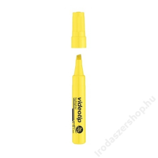 ICO Szövegkiemelő, 1-4 mm, ICO Videotip, sárga (TICVTS) filctoll, marker