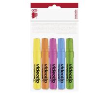 ICO Szövegkiemelő 1-4mm, Videotip Ico 5 klf.szín filctoll, marker
