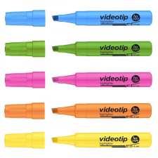  ICO szövegkiemelő Videotip 1-4mm, Fluor kék filctoll, marker