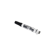 ICO Táblamarker 3mm, mágneses, táblatörlővel multifunkciós Ico MARKERASER fekete filctoll, marker