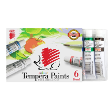 ICO Tempera színes 6x16ml Süni ICO 6 klf. szín tempera