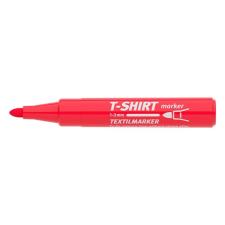 ICO Textilmarker ICO T-Shirt piros filctoll, marker