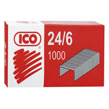 ICO Tűzőkapocs ICO 24/6 1000 db/dob gemkapocs, tűzőkapocs