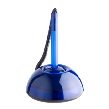 ICO Ügyféltoll, 0,8 mm, áttetsző kék tolltest, ICO "Lux", kék toll
