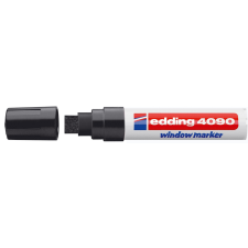 Ico Zrt EDDING 4090 Folyékony Krétamarker Fekete filctoll, marker