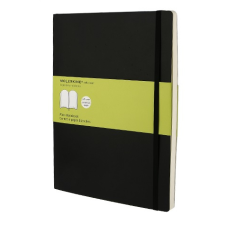 Ico Zrt MOLESKINE NOTESZ QP623 PUHA FEKETE (XL) SIMA jegyzettömb