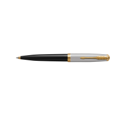 Ico Zrt Parker Royal 51 PREMIUM Golyóstoll, Arany klipsz 2169062 BLACK toll