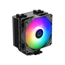 ID-Cooling CPU Cooler - SE-224-XTS ARGB (28.9dB; max. 118,93 m3/h; 4pin csatlakozó, 4 db heatpipe, 12cm, PWM, A-RGB LED) hűtés