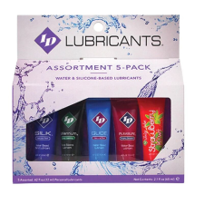  ID JUICY LUBE - VÁLOGATOTT 5X SÍKOSÍTÓ TUBUSOS KISZERELÉS 12 ML síkosító