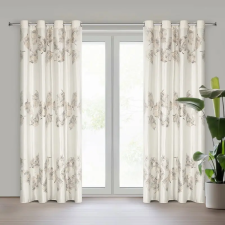  Idalia krém sötétítő függöny bársony Krémszín 140x250 cm lakástextília