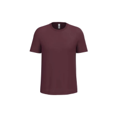 iDeal Basic IB310 Ideal 150 körkötött férfi pamut póló, Ideal Burgundy-XS