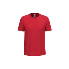 iDeal Basic IB310 Ideal 150 körkötött férfi pamut póló, Ideal Red-L