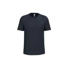 iDeal Basic IB320 Ideal 190 rövid ujjú, körkötött férfi pamut póló, Ideal Navy-M