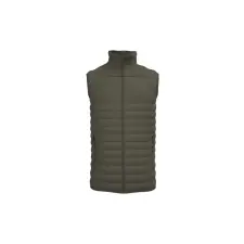 iDeal Basic IB6172 bélelt, steppelt férfi mellény, Ideal Urban Khaki-3XL munkaruha
