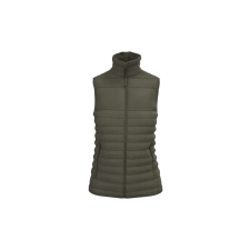 iDeal Basic IB6173 bélelt, steppelt Női mellény, Ideal Urban Khaki-L munkaruha