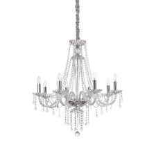 IDEAL LUX Amadeus átlátszó kristály csillár (IDE-168777) E14 8 izzós IP20 világítás