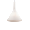 IDEAL LUX COCKTAIL SP1 SMALL BIANCO fehér függesztett lámpa (IDE-074337) E14  1 izzós IP20