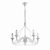 IDEAL LUX CORTE SP5 BIANCO ANTICO fehér csillár (IDE-005881) E14  5 izzós IP20