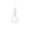IDEAL LUX EDISON SP1 BIANCO fehér függesztett lámpa (IDE-113302) E27 1 izzós IP20