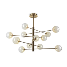IDEAL LUX Equinoxe króm-átlátszó csillár (IDE-345383) G4 12 izzós IP20 világítás