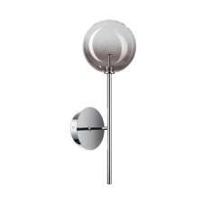 IDEAL LUX Equinoxe króm-átlátszó fali lámpa (IDE-345338) G4 1 izzós IP20 világítás