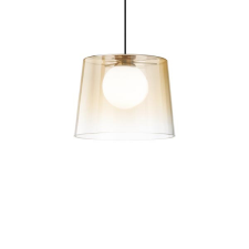 IDEAL LUX Fade borostyán függesztett lámpa (IDE-271316) G9 1 izzós IP20 világítás