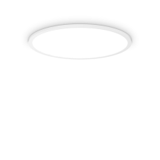 IDEAL LUX Fly Slim fehér LED mennyezeti lámpa (IDE-306674) LED 1 égős IP40 világítás