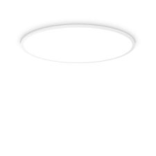 IDEAL LUX Fly Slim fehér LED mennyezeti lámpa (IDE-306681) LED 1 égős IP40 világítás