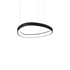 IDEAL LUX Gemini fekete LED függesztett lámpa (IDE-247236) LED 1 izzós IP20 világítás