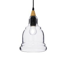 IDEAL LUX GRETEL SP1 fekete függesztett lámpa (IDE-122564) E27 1 izzós IP20 világítás