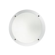 IDEAL LUX LUCIA-1 AP1 BIANCO fehér kültéri fali lámpa (IDE-096667) E27 1 izzós IP66 kültéri világítás