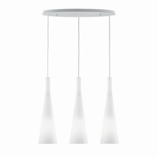 IDEAL LUX MILK SP3 króm függesztett lámpa (IDE-030326) E27 3 izzós IP20 világítás