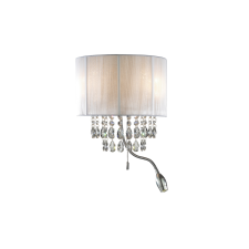 IDEAL LUX OPERA AP3 fehér fali lámpa (IDE-068268) E14 2 izzós IP20 világítás
