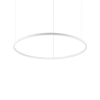 IDEAL LUX Oracle Slim Round fehér LED függesztett lámpa (IDE-229485) LED 1 izzós IP20