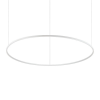 IDEAL LUX Oracle Slim Round fehér LED függesztett lámpa (IDE-342177) LED 1 izzós IP20