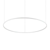 IDEAL LUX Oracle Slim Round fehér LED függesztett lámpa (IDE-342191) LED 1 izzós IP20