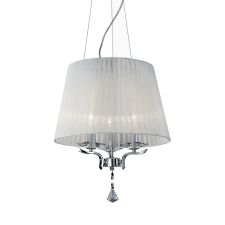 IDEAL LUX PEGASO SP3 króm függesztett lámpa (IDE-059235) E14 3 izzós IP20 világítás