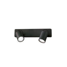 IDEAL LUX Rudy fekete falikar (IDE-229034) GU10 2 izzós IP20 világítás