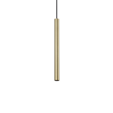 IDEAL LUX Ultrathin sárgaréz LED függesztett lámpa (IDE-339726) LED 1 izzós IP20 világítás