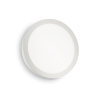 IDEAL LUX UNIVERSAL AP1 18W ROUND BIANCO fehér LED fali lámpa (IDE-138602) LED 1 izzós IP20