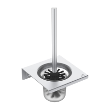 Ideal Standard ALU+ Fali wc kefe tartó szett Silver takarító és háztartási eszköz