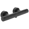  Ideal Standard Ceratherm A7201XG zuhanycsaptelep, 1/2'', falon kívüli, termosztát, korlátozó, matt, fekete