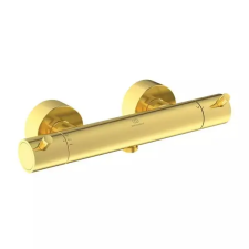  Ideal Standard Ceratherm T125 termosztátos zuhanycsaptelep, szálcsiszolt arany csaptelep