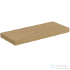 Ideal Standard CONCA 120x50,5x8 cm-es pult bútorra,kivágás nélkül,Light oak T3952Y6